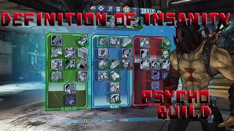 borderlands 2 psycho builds